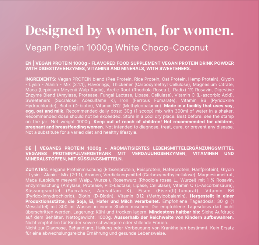 Vegan Protein Powder+